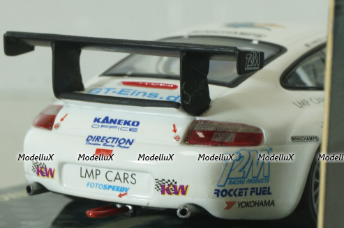 Porsche 911 GT3 RS #91 SPA 1000 km 2005 Jones/yamagishi/Pompidou, white, 403056991, Minichamps 1:43