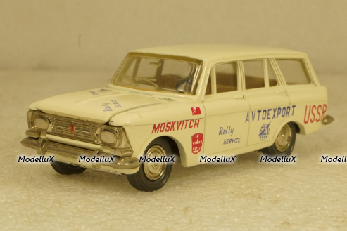 Москвич-427, А4, 2 зажима, Rally Service, Тантал/Радон 1:43