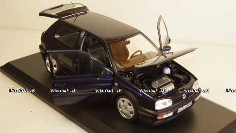Volkswagen Golf VR6 1996 blue metallic, 188462, Norev 1:18