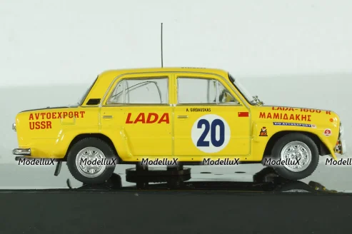 Ваз-2101 Lada 1600 N.20 Rally Acropolis 1978, Brundza/Girdauskas, RAC411, IXO 1:43