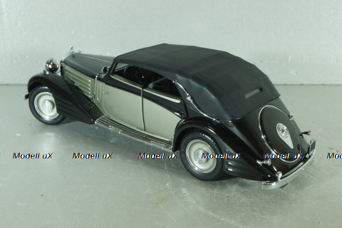 Maybach Zeppelin 1939, black/grey, Franklin Mint 1:24