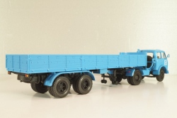 Маз-504В с п/прицепом 5205А Совстрансавто 1977, синий, Н785, Наш Автопром 1:43 (С доработками)