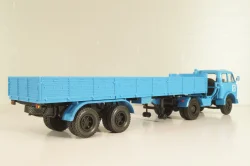 Маз-504В с п/прицепом 5205А Совстрансавто 1977, синий, Н785, Наш Автопром 1:43 (С доработками)