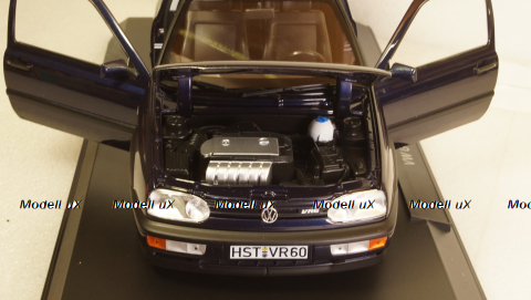 Volkswagen Golf VR6 1996 blue metallic, 188462, Norev 1:18