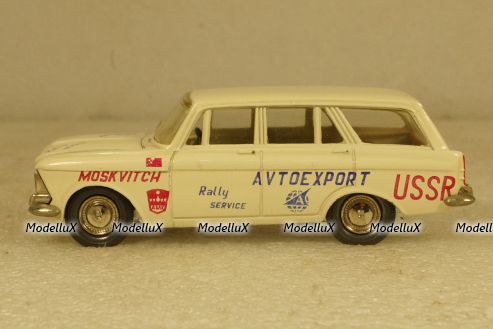 Москвич-427, А4, 2 зажима, Rally Service, Тантал/Радон 1:43