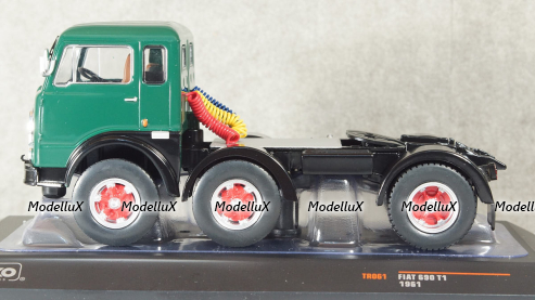 Москвич-427, А4, 2 зажима, Rally Service, Тантал/Радон 1:43