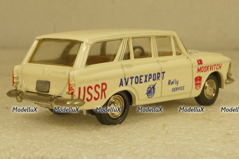 Москвич-427, А4, 2 зажима, Rally Service, Тантал/Радон 1:43