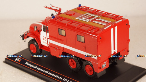 АР-2(131)133 Пожарный рукавный автомобиль на шасси Зил 131 г.Москва, TruckTyr 1:43
