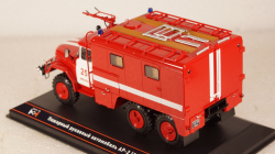АР-2(131)133 Пожарный рукавный автомобиль на шасси Зил 131 г.Москва, TruckTyr 1:43