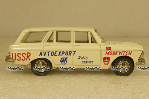 Москвич-427, А4, 2 зажима, Rally Service, Тантал/Радон 1:43