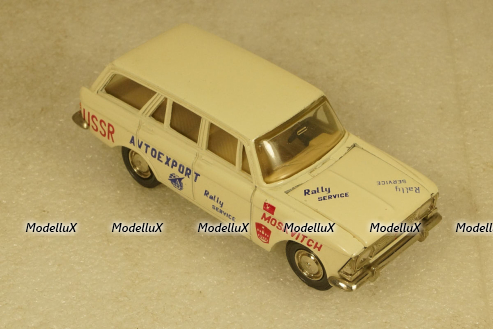 Москвич-427, А4, 2 зажима, Rally Service, Тантал/Радон 1:43