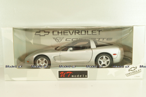 Chevrolet Corvette (C5) Coupe 1999, silver, UT0597, UT Models 1:18