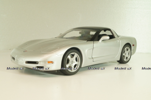 Chevrolet Corvette (C5) Coupe 1999, silver, UT0597, UT Models 1:18