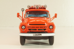 АЦ-30(130) пожарная автоцистерна на шасси Зил-130, красный, АвтоИстория 1:43 (С доработками)