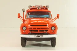 АЦ-30(130) пожарная автоцистерна на шасси Зил-130, красный, АвтоИстория 1:43 (С доработками)