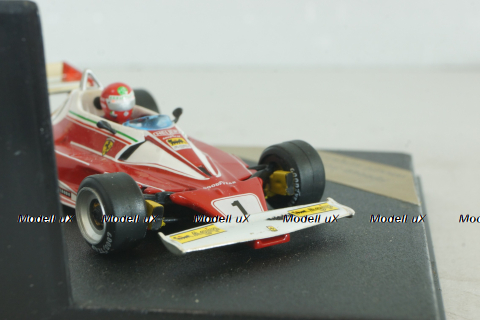 Ferrari 312 T2 #1 N.Lauda, winner Monaco GP  1976, blue, Formula 1, 4036, Quartzo 1:43