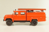 АЦ-30(130) пожарная автоцистерна на шасси Зил-130, красный, АвтоИстория 1:43 (С доработками)