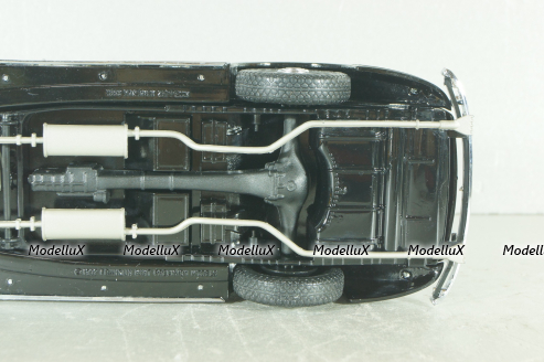 Maybach Zeppelin 1939, black/grey, Franklin Mint 1:24