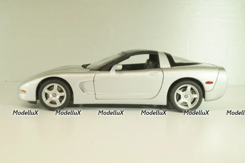 Chevrolet Corvette (C5) Coupe 1999, silver, UT0597, UT Models 1:18