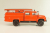 АЦ-30(130) пожарная автоцистерна на шасси Зил-130, красный, АвтоИстория 1:43 (С доработками)