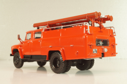 АЦ-30(130) пожарная автоцистерна на шасси Зил-130, красный, АвтоИстория 1:43 (С доработками)