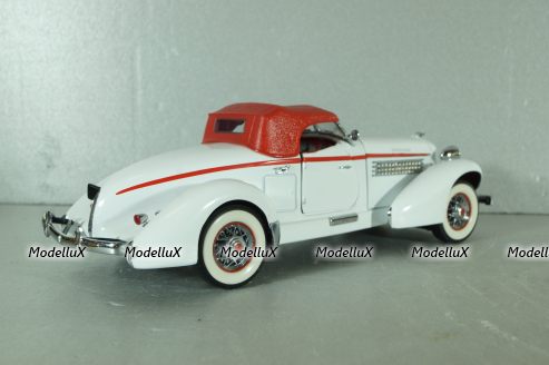 Auburn Speedster 1935, white, Franklin Mint 1:24
