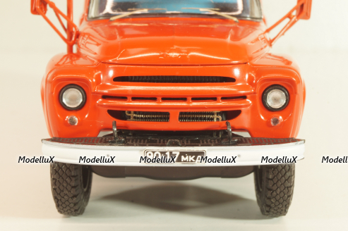 АЦ-30(130) пожарная автоцистерна на шасси Зил-130, красный, АвтоИстория 1:43 (С доработками)