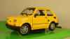 Fiat 126 yellow, 24066, Welly 1:24