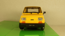 Fiat 126 yellow, 24066, Welly 1:24