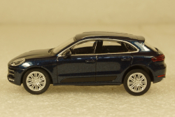 Porsche Macan Turbo 2013 Blue metallic, 870067004,  Minichamps 1:87