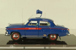 ГАЗ-21Г Волга Милиция, ОРУД 1958, синяя, V43 (MTC) 1:43
