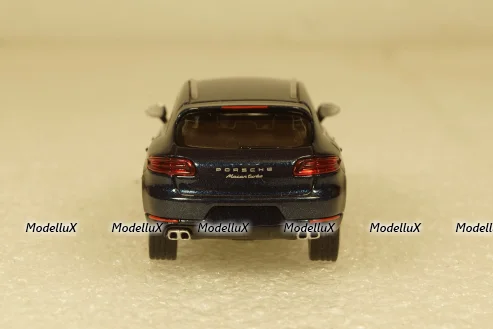 Porsche Macan Turbo 2013 Blue metallic, 870067004,  Minichamps 1:87