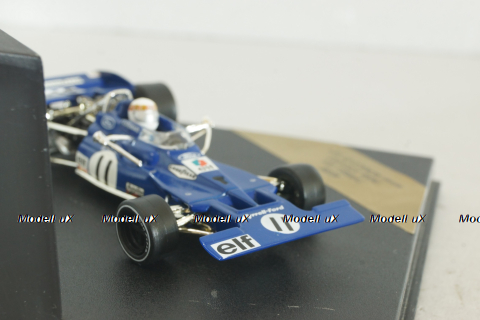 Tyrrel 001 #11 J.Stewart, winner Monaco GP  1975, blue, Formula 1, 4036, Quartzo 1:43