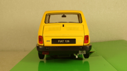 Fiat 126 yellow, 24066, Welly 1:24