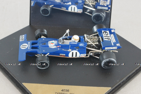 Tyrrel 001 #11 J.Stewart, winner Monaco GP  1975, blue, Formula 1, 4036, Quartzo 1:43