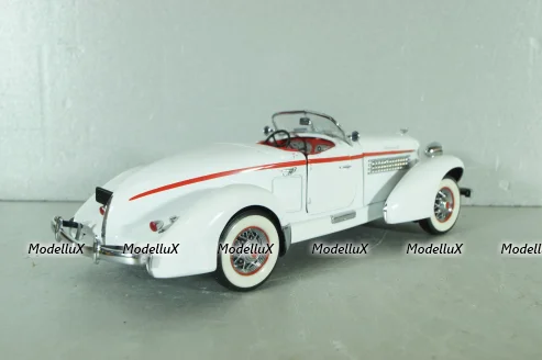 Auburn Speedster 1935, white, Franklin Mint 1:24
