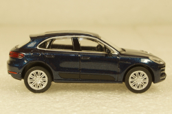 Porsche Macan Turbo 2013 Blue metallic, 870067004,  Minichamps 1:87