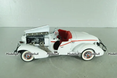 Auburn Speedster 1935, white, Franklin Mint 1:24