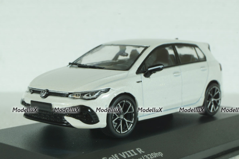 Volkswagen Golf VIII R 2.0 TSi 2021, white pearl, 4311802, Solido 1:43
