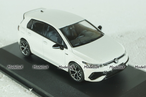 Volkswagen Golf VIII R 2.0 TSi 2021, white pearl, 4311802, Solido 1:43