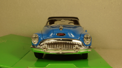 Buick Skylark 1953 blue (with the top closed), 24027, Welly 1:24