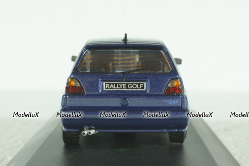 Volkswagen Golf Rallye Blue pearl 1989, 4311302, Solido 1:43