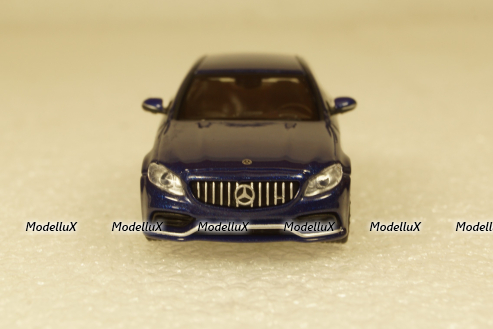 Mercedes AMG S63 Limousine Blue, 870038104, Minichamps 1:87