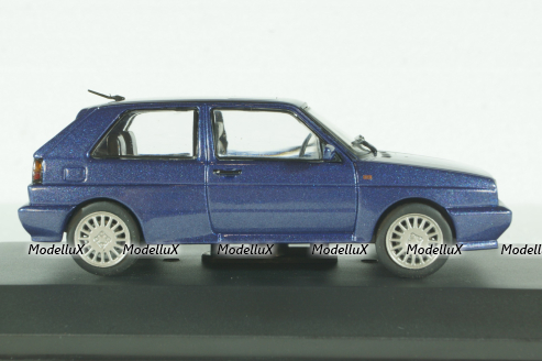 Volkswagen Golf Rallye Blue pearl 1989, 4311302, Solido 1:43