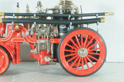 Christie front-wheel drive steam automobile from 1912, red, Franklin Mint 1:24