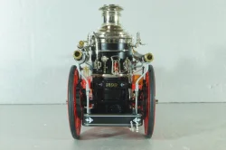 Christie front-wheel drive steam automobile from 1912, red, Franklin Mint 1:24