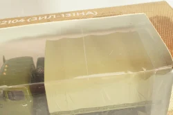 Зил-131НА, бортовой с тентом 1986, хаки, Автолегенды СССР, Грузовики 1:43 ( С доработками)