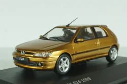 Peugeot 306 S16 1994, gold metallic, 4311402, Solido 1:43