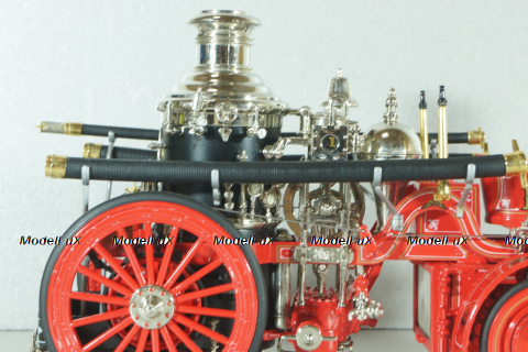 Christie front-wheel drive steam automobile from 1912, red, Franklin Mint 1:24