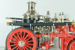 Christie front-wheel drive steam automobile from 1912, red, Franklin Mint 1:24
